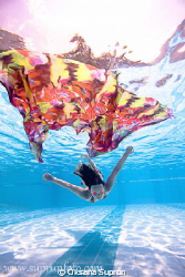 The first dive! by Oksana Suprun 